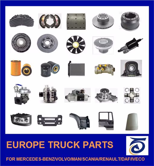 Europe/Japanese /Auto/Passgenger Car/Bus/Body/Brake Truck Spare Parts for Mercedes-Benz/Volvo/Man/Scania/Renault/Daf/Iveco/ Isuzu/Hyundai