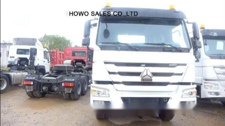 트랙터 트럭 6X4 371HP 420HP Sinotruk HOWO 부품 카탈로그